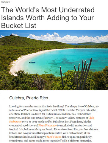 cub seabourne culebra